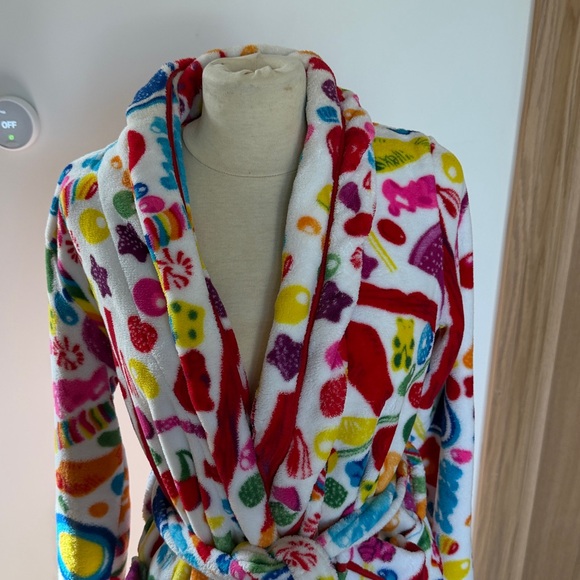 Dylan’s candy bar Colorful candy  Patterned Robe - Picture 2 of 4